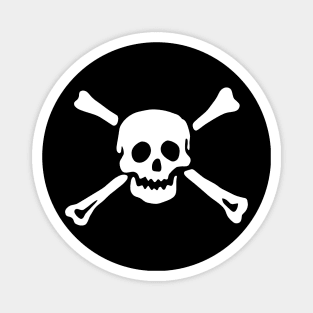 Skull and Crossbones Pirate Magnet